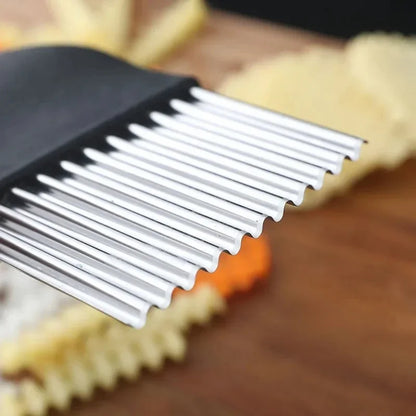 RVS Golfsnijder Frietsnijder