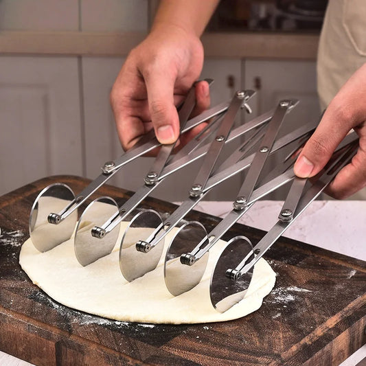 Meervoudige Deegsnijder RVS