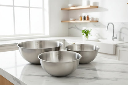 RVS Mengkommen Met Maatverdeling